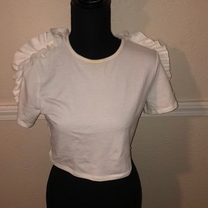White Frill Top Small